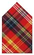 Durable Hand Woven 100% Cotton Red and Yellow Plaid Napkins 22x22 Inches Set of Six