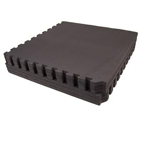 Exervo HD20 Premium EVA Foam 3 4 Thick Interlocking Floor Mats- 24, 48 or 100 Sq. Ft. Sets by 