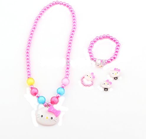Hello Kitty Candy Color 4 Pc. Jewelry & Watch Set, C.C.4pc.J.&W.S