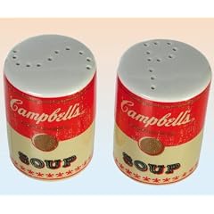 Salz- und Pfefferstreuer Campbells Suppe