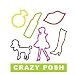 Crazy Bandz Shaped Rubber Bands Bracelets 24Pack Posh
