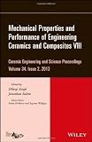 Mechanical properties and performance of engineering ceramics and composites. VIII a collection of papers presented at the 37th International Conference on Advanced Ceramics and Composites, January 27