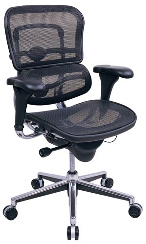 Eurotech Ergohuman Mid Back Mesh Ergonomic Chair Eurotech Ergohuman Mid Back Mesh Ergonomic Chair