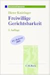 Freiwillige Gerichtsbarkeit: Verfahre...