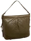  : Etienne Aigner Oxford Leather Hobo,MOSS,one size