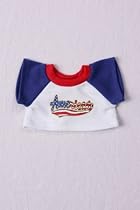 American T-Shirt fits Webkinz, Shining star and 8" - 10" Make Your Own Stuffed Animals