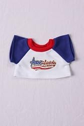 American T-Shirt fits Webkinz, Shining star and 8" - 10" Make Your Own Stuffed Animals