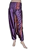IMAGE OF Fantastic Designer Casual Wear Indian Printed Aladdin Style Baggy Harem Trouser