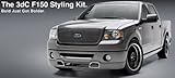 3dCarbon 691541 06-08 Ford F150 SuperCrew 8-Piece Ground Effects Kit 3dCarbon 691541 06-08 Ford F150 SuperCrew 8-Piece Ground Effects Kit