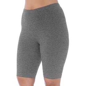Danskin Women's Plus Size Cotton Bike Short