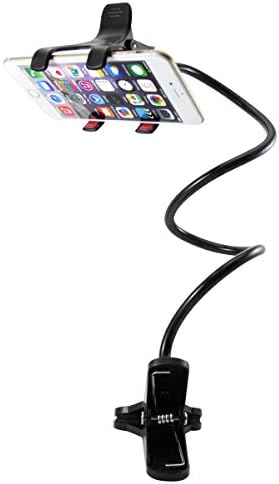 Flexible Lazy Bracket Cell Phone Holder Stand Mount for Iphone Samsung Iphone 6 Plus 6 5s 5c 5 4s Desk Table Bedroom (Black)