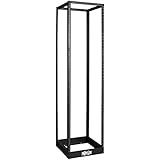 Tripp Lite SR4POST 45U 4-Post Open Frame Rack Cabinet Square Holes 1000lb Capacity