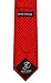 Scott Allan Red Pencil Stripe Tie For Men | Power Tie | Classic Woven Jacquard Red Striped Necktie | Corbatas para Hombres Elegantes Rojo