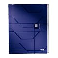 Leitz 46180035 Ordnungsmappe Prestige, 12 F�cher, PP, blau