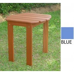 Adirondack End Table-White-20155WHT-01-KD (White) (18.13H x 18.25W x 18.38D) by End Chairs
