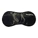 Peaceful Zz's Sleep Mask with Ear Plugs; Breathable, Black, Luxury, Satin Front Terry/Velvet Back Best Eye Mask; 1 size fits all adjustable strap w/ear plug storage; Ideal for comfortable sleeping, travel, beauty rest; Great gift, High quality, lightweight