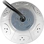 ezSpace UFO Surge Protector - White (UFO-SP6A-TN)