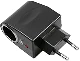 Produkt-Bild: mumbi Spannungswandler 220V <-> 12V: Steckdose auf Zigarettenanz&uuml;nder