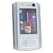 Silicone Skin Case for Nokia N95, Clear White