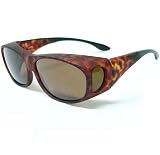 Cocoons Live Eyewear Sunglasses Slim Line (Medium) Tortoise Frame with Polarized Amber Lenses... by 