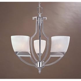 Designers Fountain Vela Chandelier - Satin Platinum by Designers Fountain