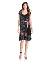 Hot Sale Desigual Women's Sam Dresses, Negro, X-Small