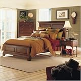 Kincaid Brookside Platform Bedroom Series in Satin Patina Brookside Platfor ....