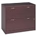 11500 Series Valido&trade; Two-Drawer Lateral File, Mahogany, 36wx20dx29-1/2h (HON11563AFNN)