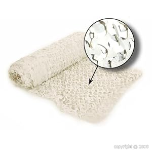AlxShop - Filet De Camouflage Blanc (Prix Au Mètre Par Laize De 2,40M) - Couleur : White