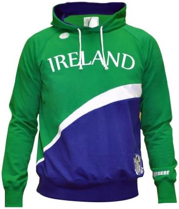 Kids Ireland Sports Hoodie Green,blue & white