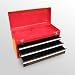 Excel TB133A-Red 21-Inch Portable Steel Tool Box, Red