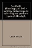 Southalls (Birmingham) Ltd. - sanitary protection and other hygiene products ...