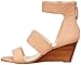 Nine West Women's Risktaker Nubuck Wedge Sandal