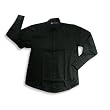 Perry Ellis - Boys Long Sleeve Dress Shirt, Black