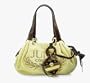 Juicy Couture Velour Terry Tassel Fluffy Bag Purse Blonde Yellow
