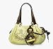 Juicy Couture Velour Terry Tassel Fluffy Bag Purse Blonde Yellow