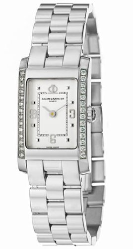 Stainless Steel Hampton Silver Tone Dial Diamonds