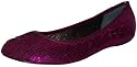 Buffalo Girl Ballerina Sequines Satin flach fuschia