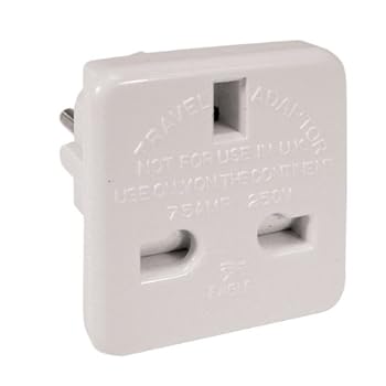 Adaptateur prise anglaise en prise francaise [Appareils électroniques]