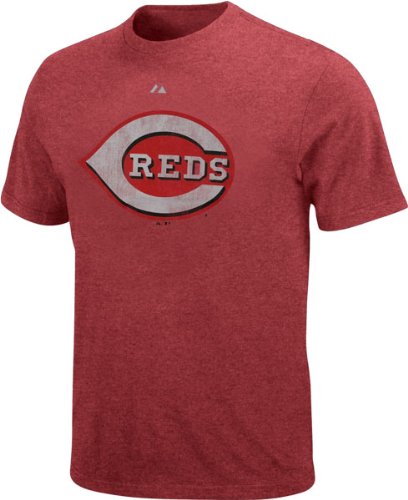 Majestic Cincinnati Reds Ballyard Legends T-shirt - Red (X-Large)