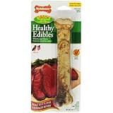 Nylabone Healthy Edibles Giant Roast Beef Flavored Dog Treat Bone, 1 Count