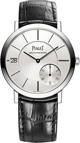 Piaget Altiplano Automatic Men's Silver Dial White Gold Ultra Thin Swiss Made Watch G0A38130
