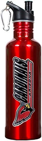 ARIZONA CARDINALS NFL 26OZ RED STAINLESS STEEL WATER BOTTLE
