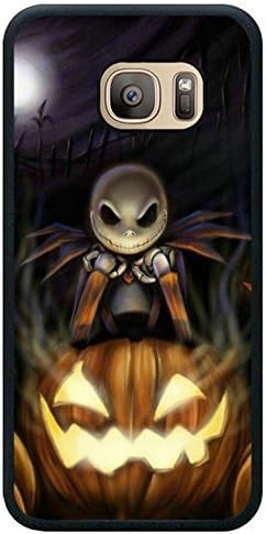 Genuine Samung Galaxy S7 The Nightmare Before Christmas Black Phone Case