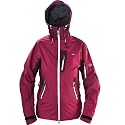 Damen Funktionsjacke, Outdoorjacke mit Kapuze, atmungsaktiv