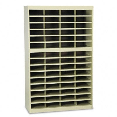 Best Sale Safco Products E-Z Stor Literature Organizer, 60 Letter Size Compartments, Tropic Sand (9231TSR)
