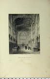 EXETER CATHEDRAL c1850 CHAPTER ROOM WINKLES OLD PRINT