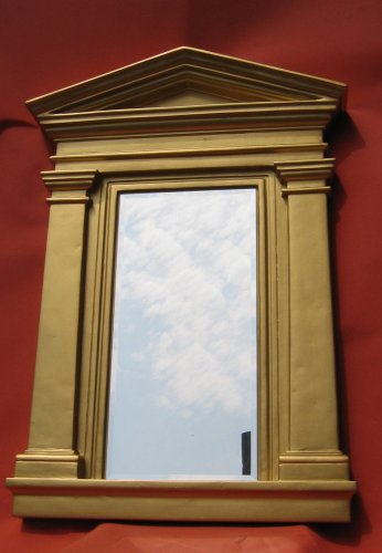Bad- bzw. Wandspiegel in Gold