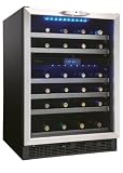 Built In Refrigerators:Danby 51-Bottle Dual Zone Built-In or Freestanding Wine Cooler