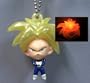 Dragonball Z Light Up Figure Mascot Keychain SS Super Saiyan Trunks (Japan Import)